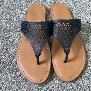 Slide on sandals